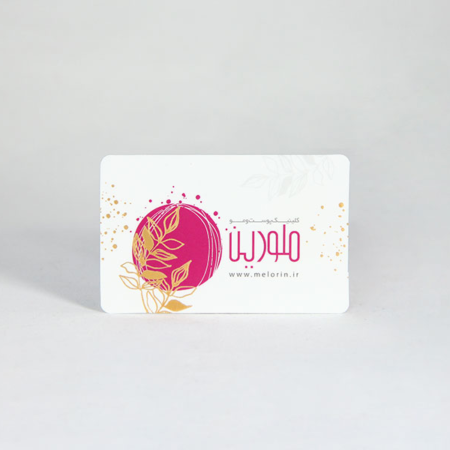 طلاکارت ( لمینت مات دورگرد)